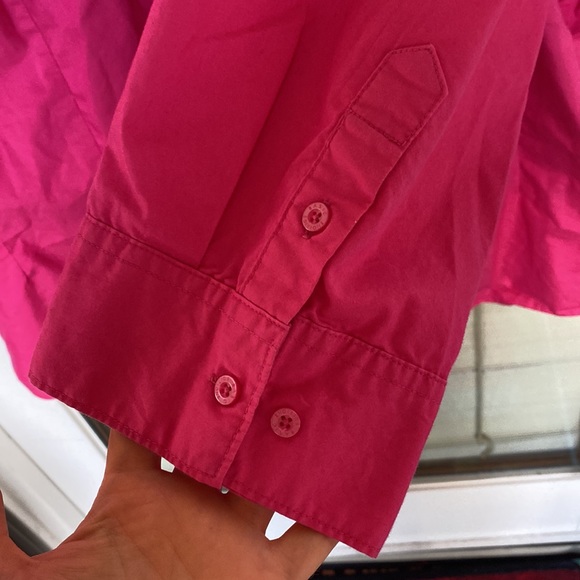 Basics Edition Woman Size 3X Pink Blouse - Picture 3 of 17